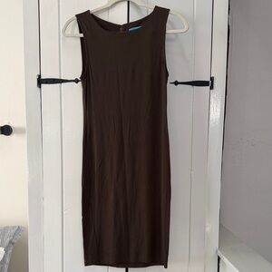 Alice + Olivia Olive Sleeveless Dress